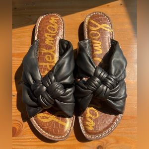 Sam Edelman black sandals 9.5